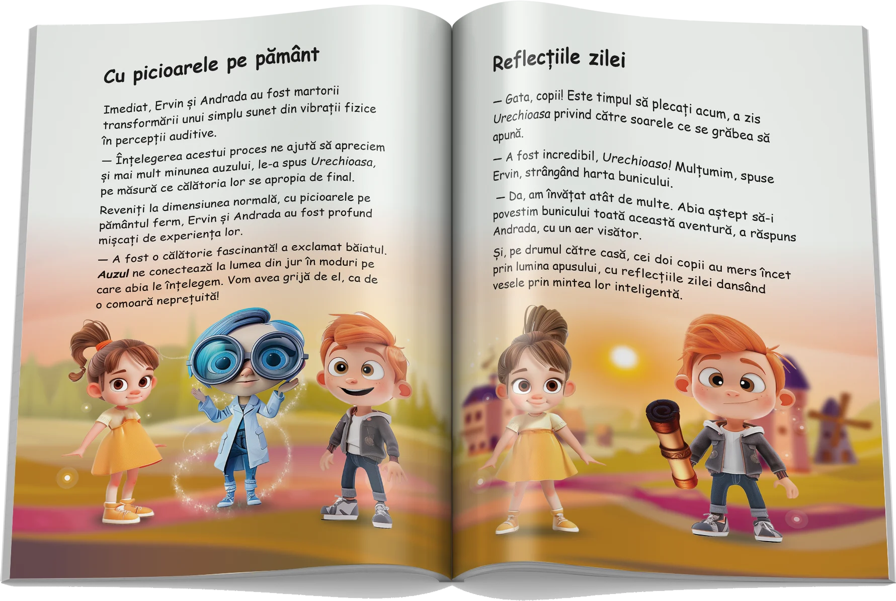 Pagină interioară din Setul cele 5 Simțuri