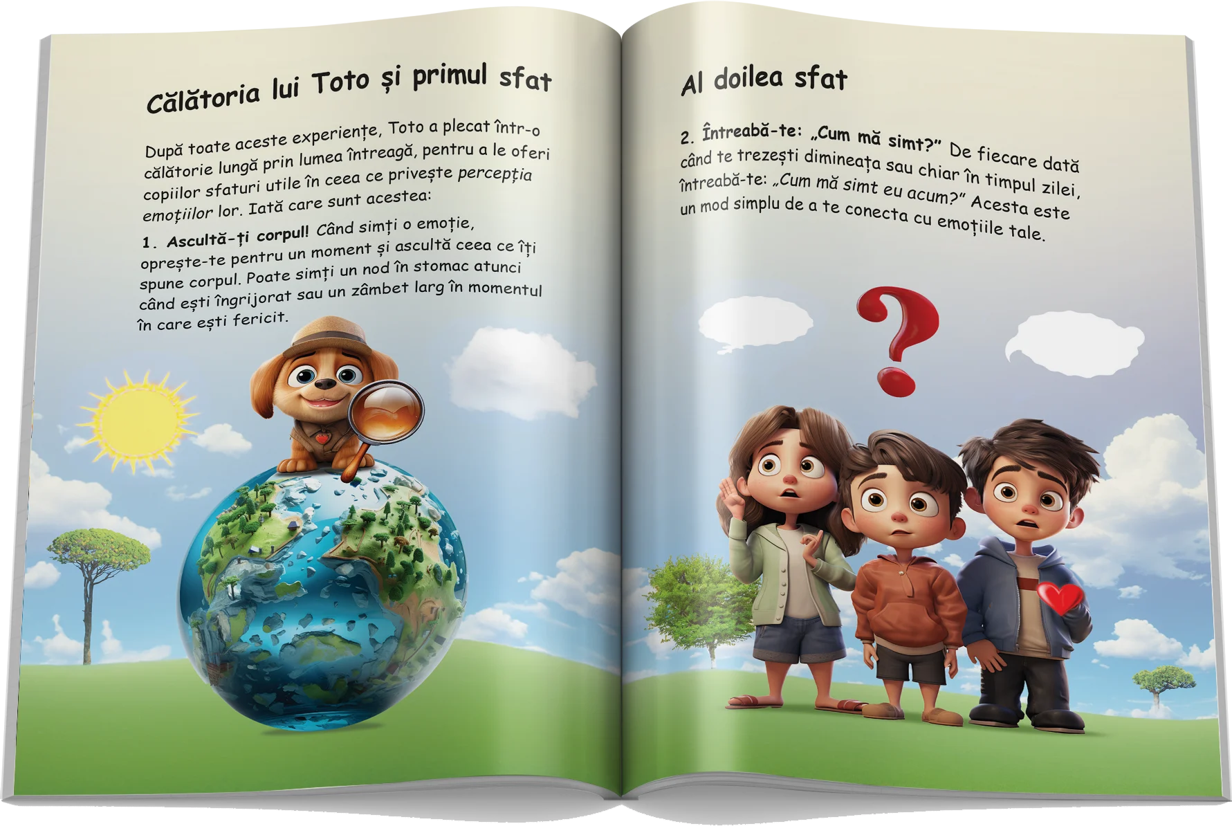 Pagină interioară din Setul Inteligența Emoțională