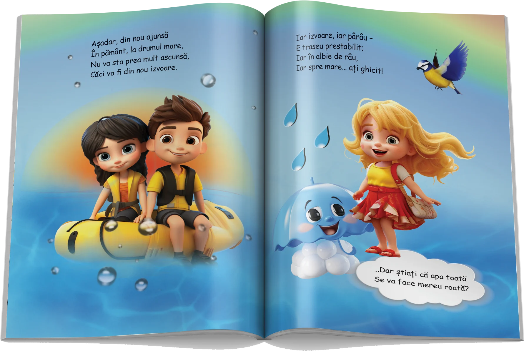 Pagină interioară din Setul Științe