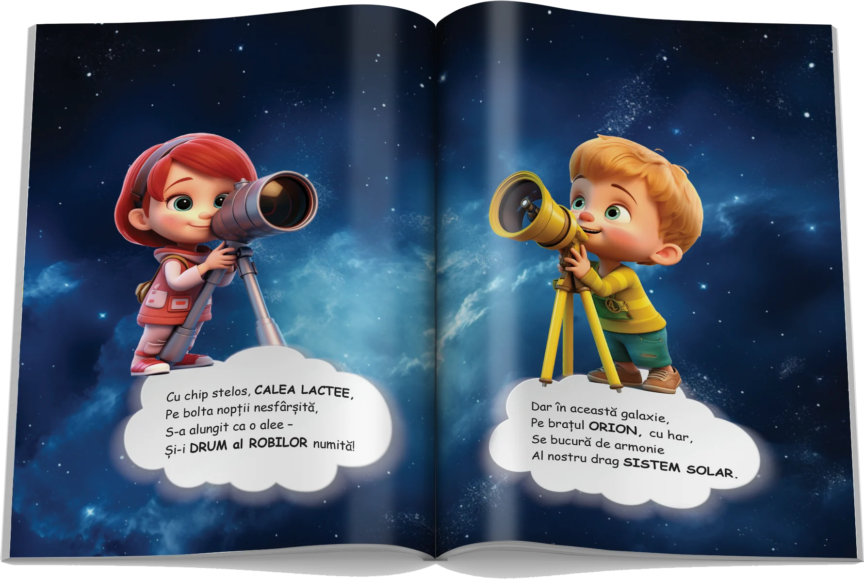 Pagină interioară din Setul Științe