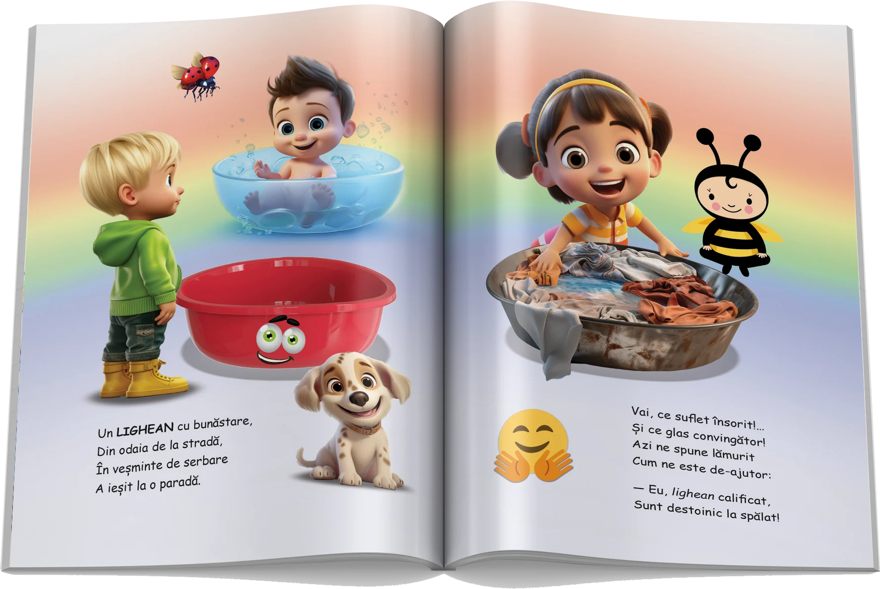 Pagină interioară din Setul Prichindeii Pricepuți