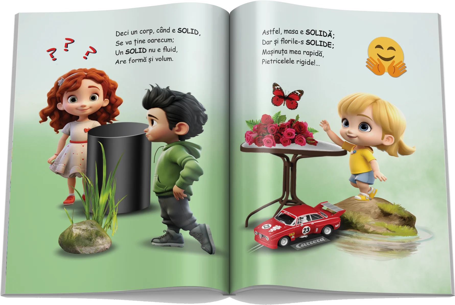 Pagină interioară din Setul Științe