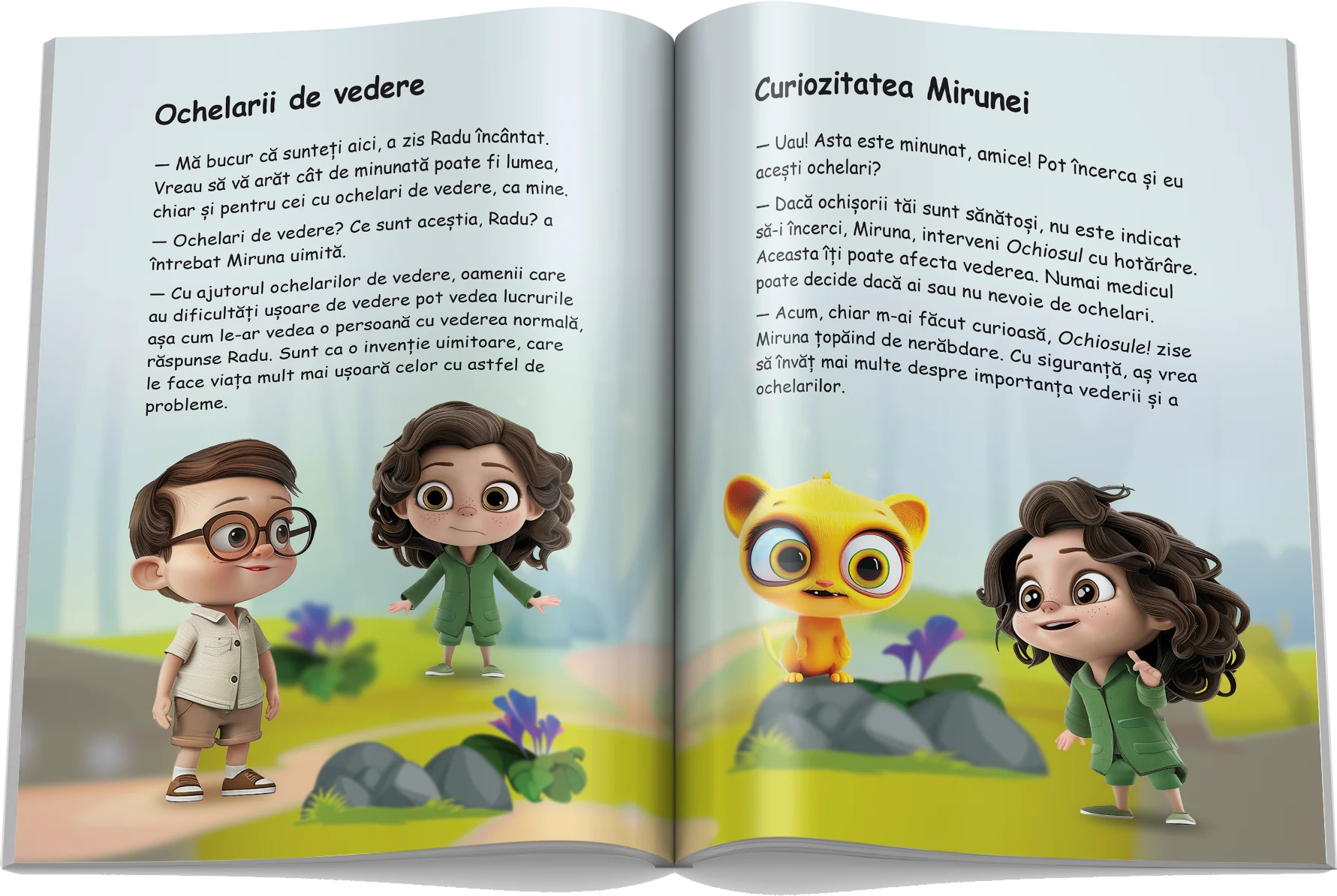 Pagină interioară din Setul cele 5 Simțuri