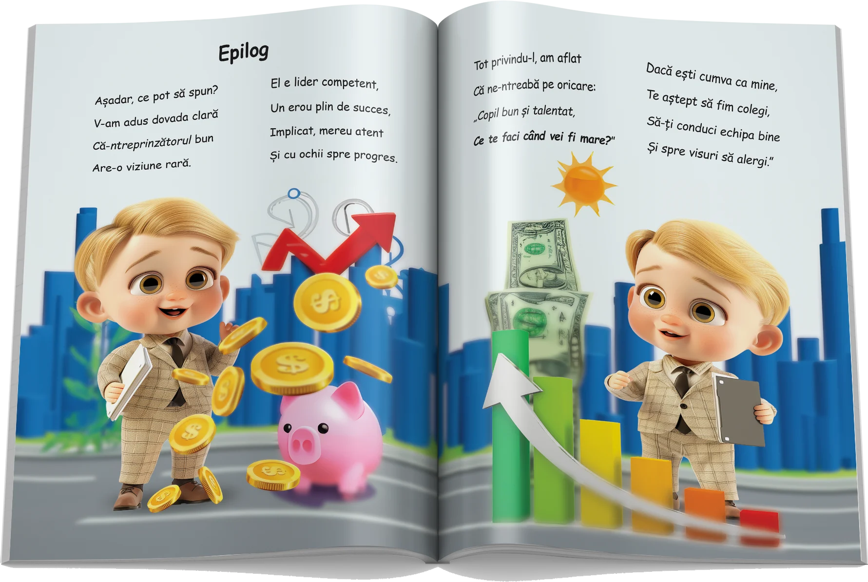 Pagină interioară din Setul Universul Meseriilor