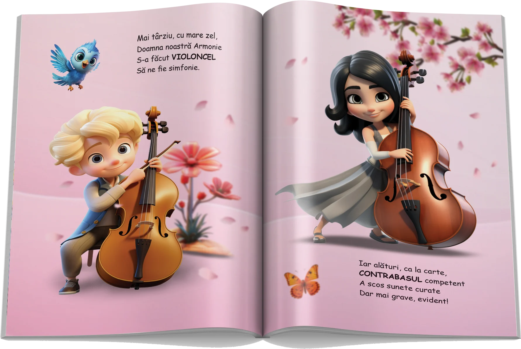 Pagină interioară din Setul Prichindeii Pricepuți