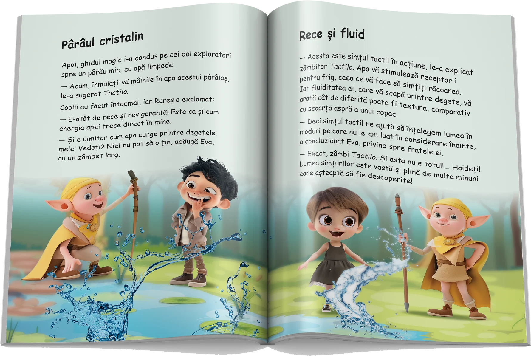 Pagină interioară din Setul cele 5 Simțuri