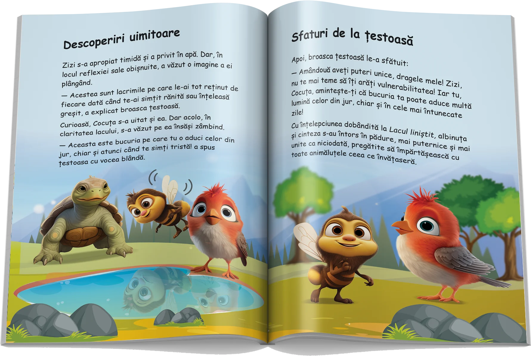 Pagină interioară din Setul Inteligența Emoțională