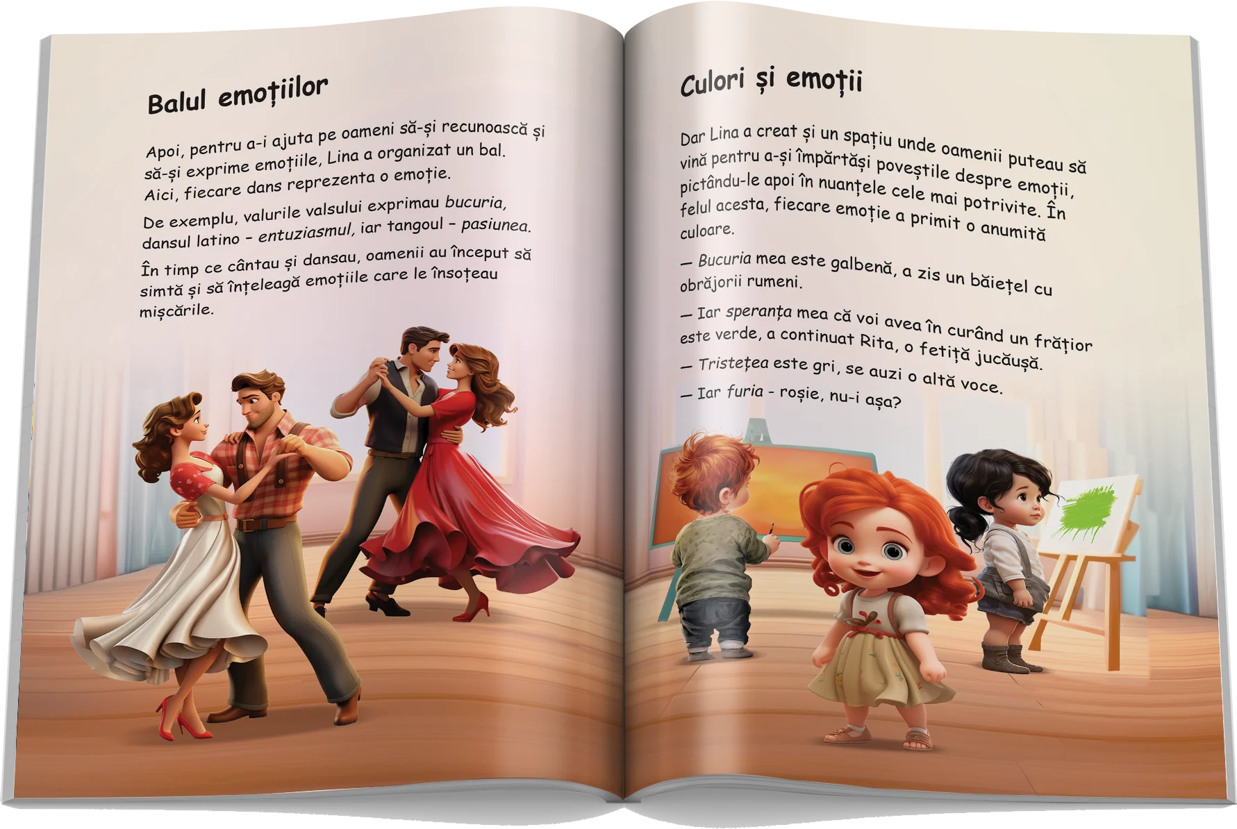 Pagină interioară din Setul Inteligența Emoțională