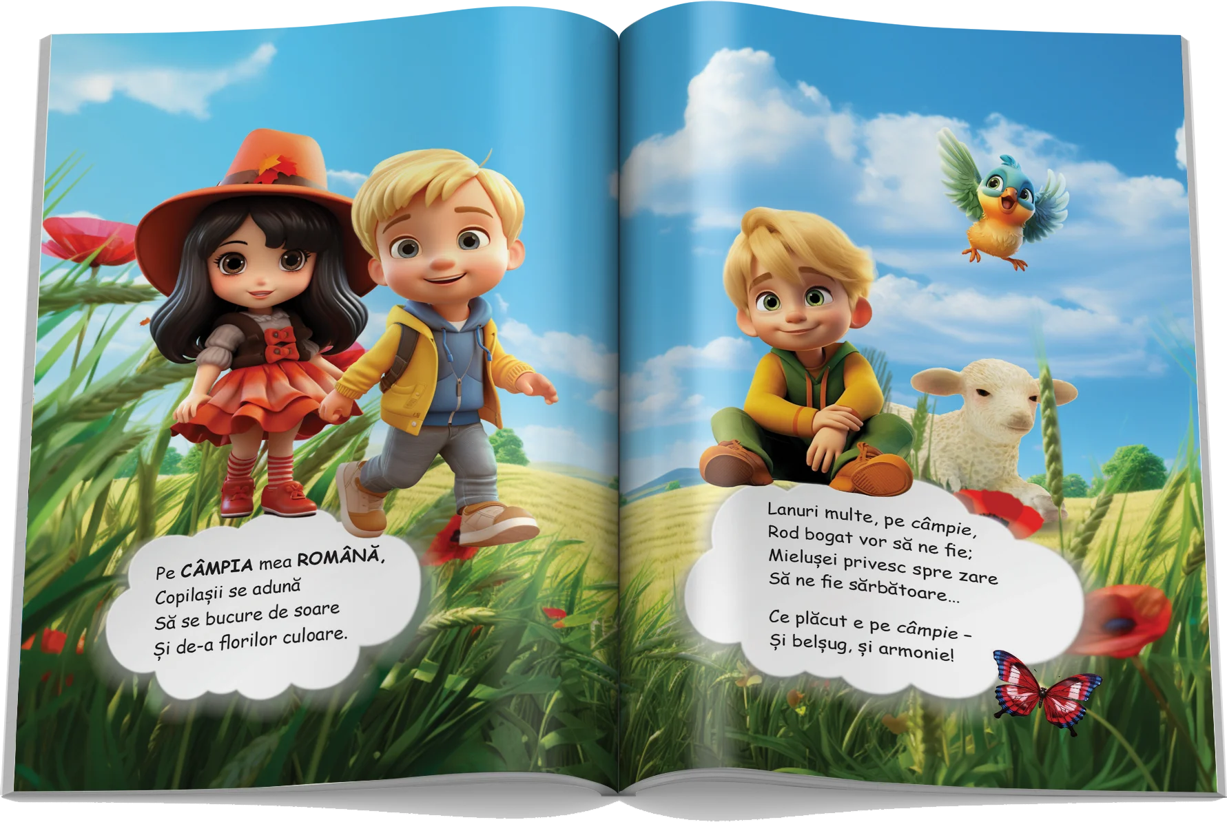 Pagină interioară din Setul Științe