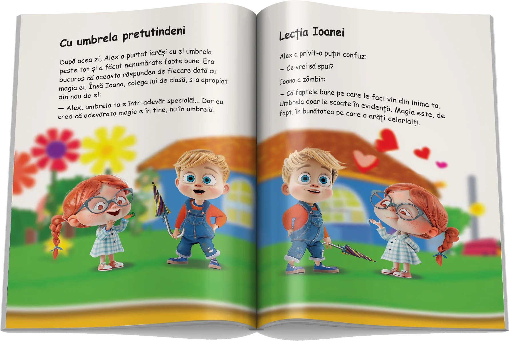 Pagină interioară din Setul Proverbe Românești