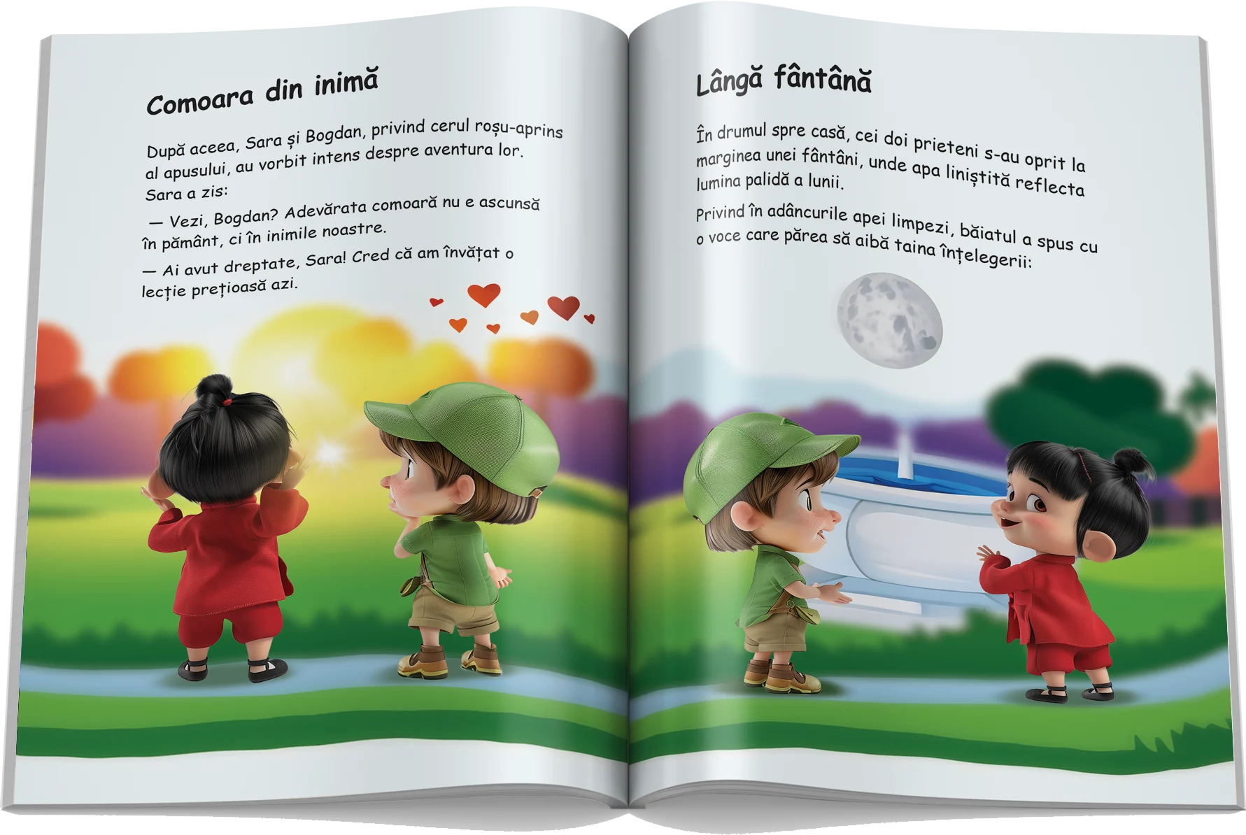 Pagină interioară din Setul Proverbe Românești