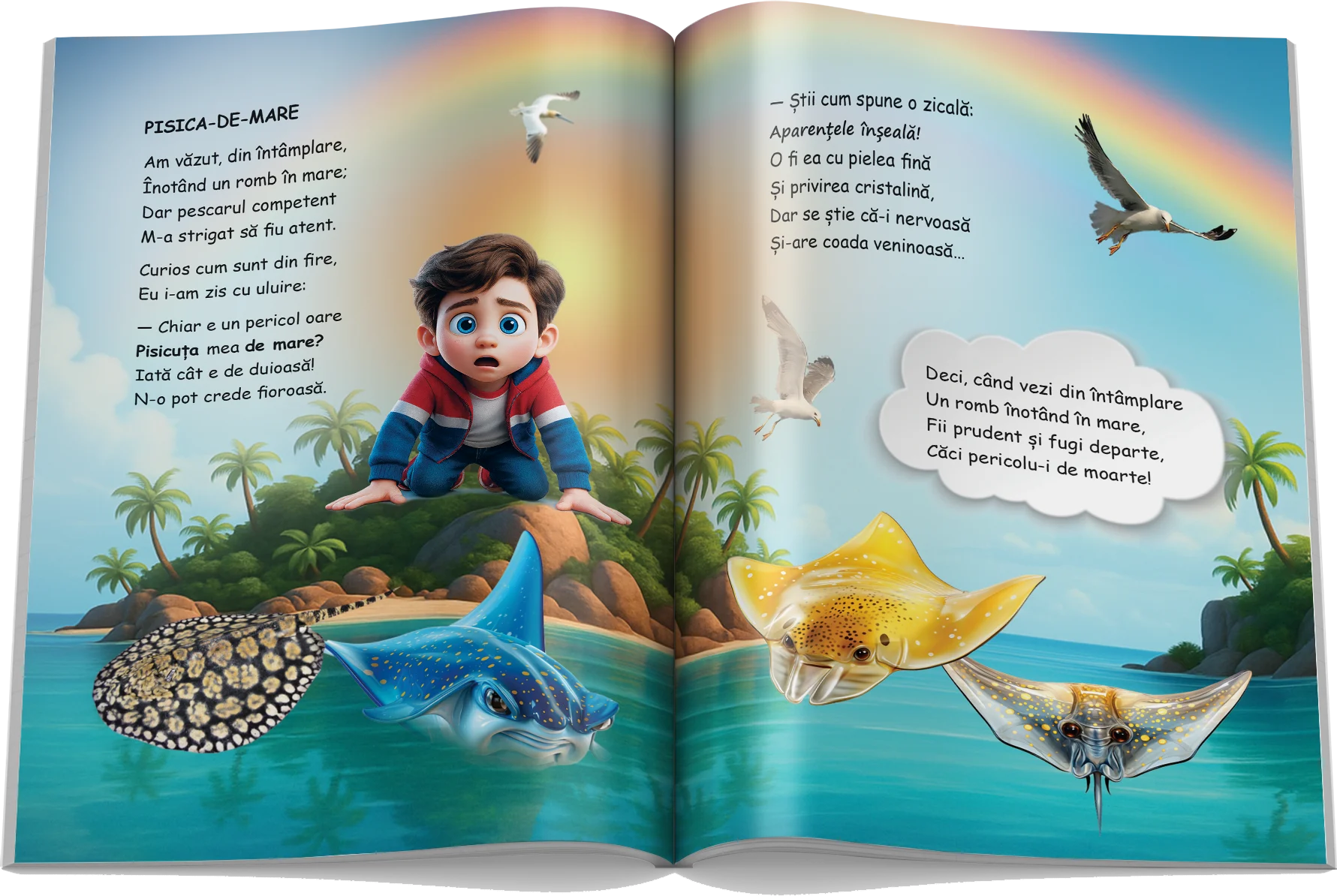 Pagină interioară din Setul Animale