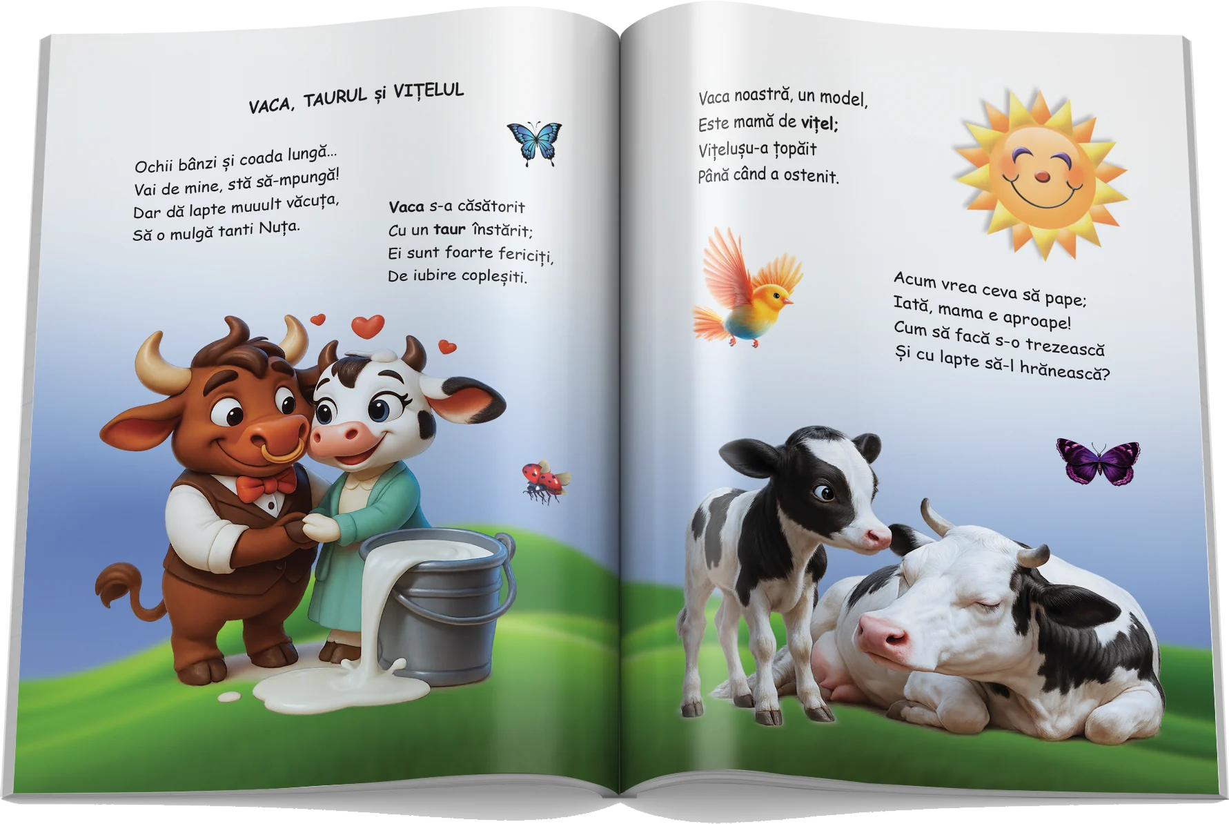 Pagină interioară din Setul Animale