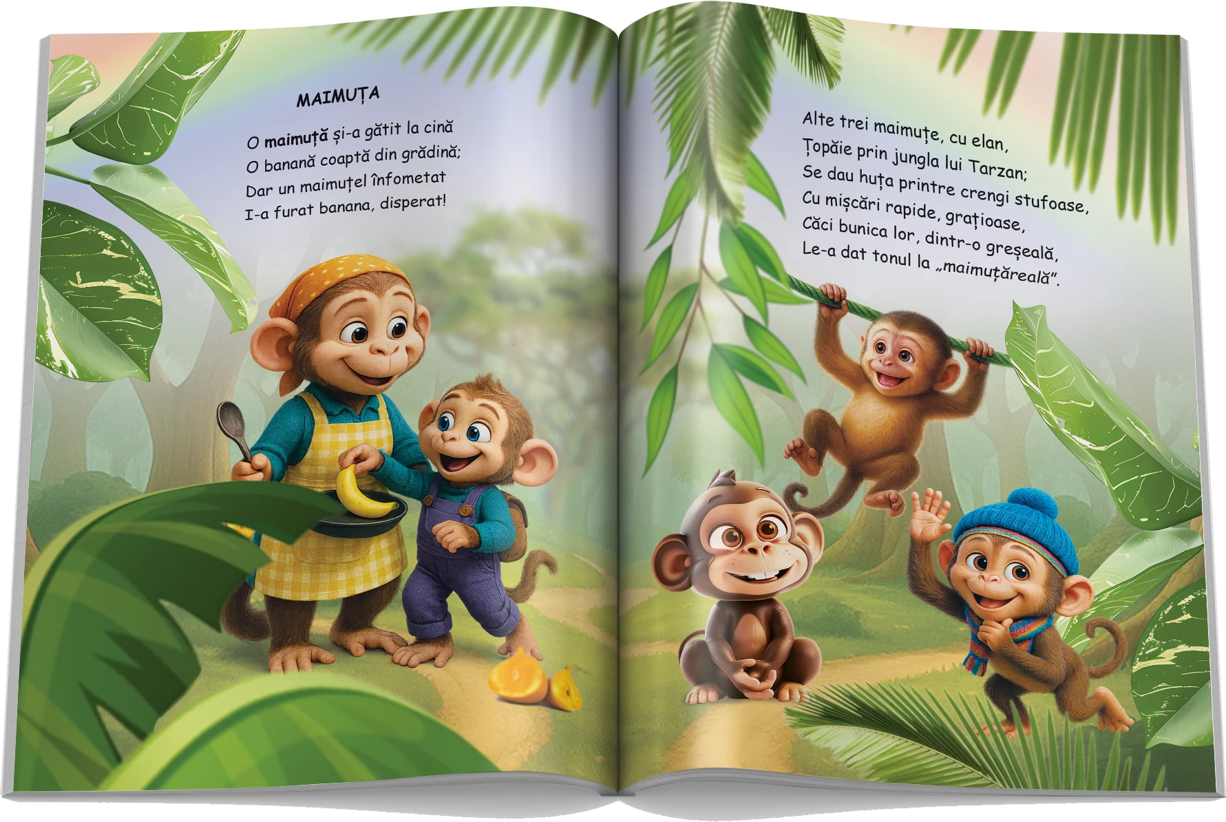 Pagină interioară din Setul Animale