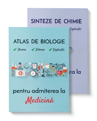 Atlas Biologie + Chimie pentru Admiterea la Medicină — copertă