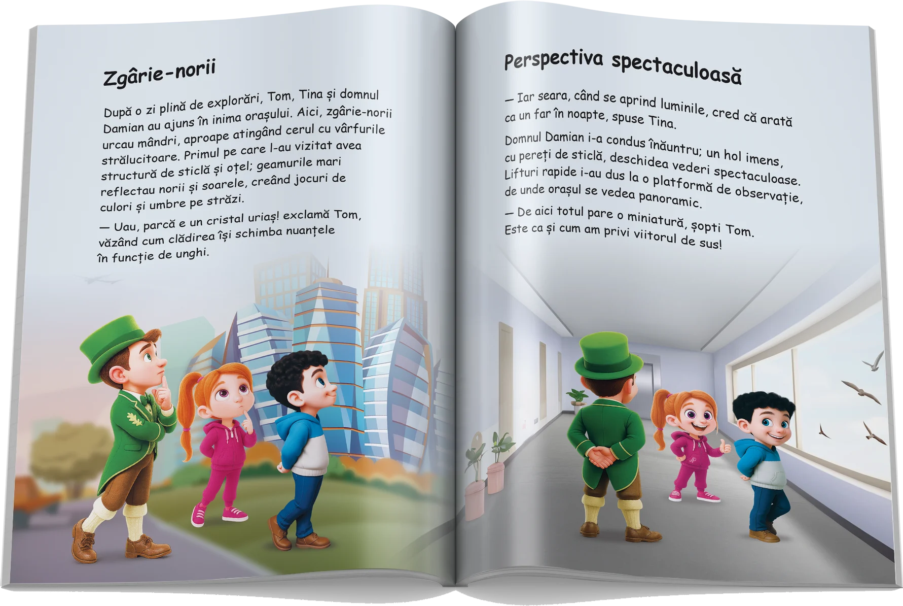 Pagină interioară din Setul Artele Frumoase