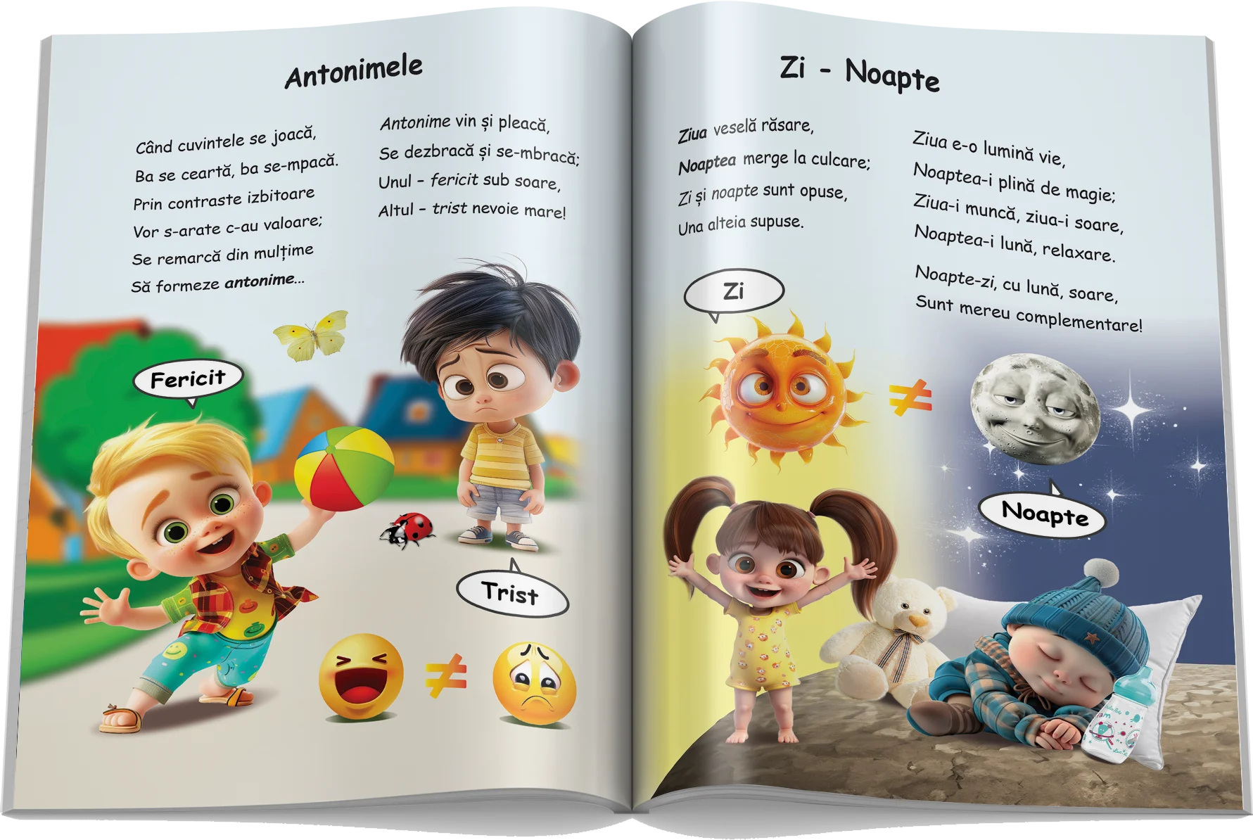 Pagină interioară din Setul Dezvoltarea Limbajului