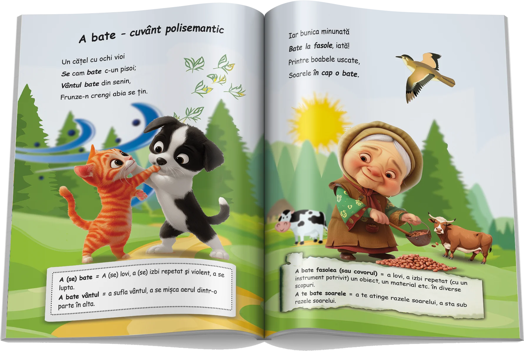 Pagină interioară din Setul Dezvoltarea Limbajului