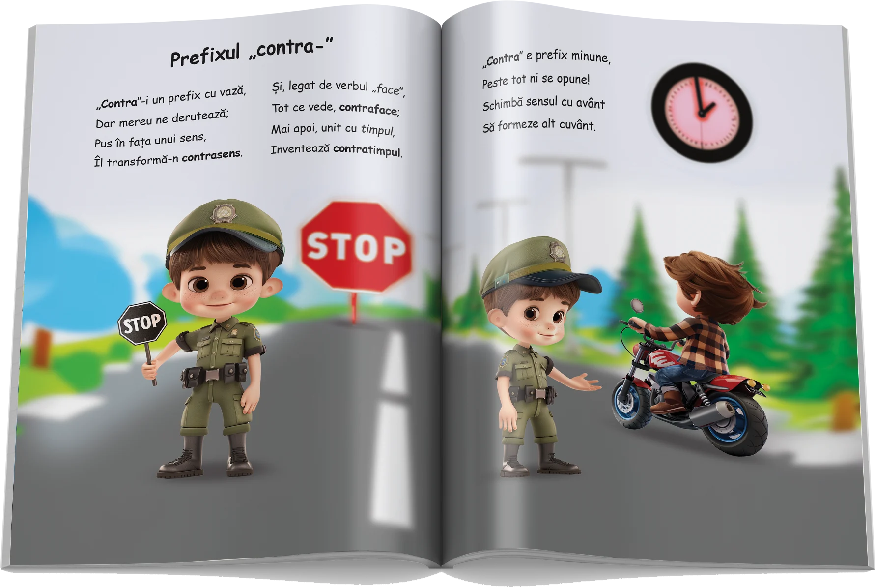 Pagină interioară din Setul Dezvoltarea Limbajului