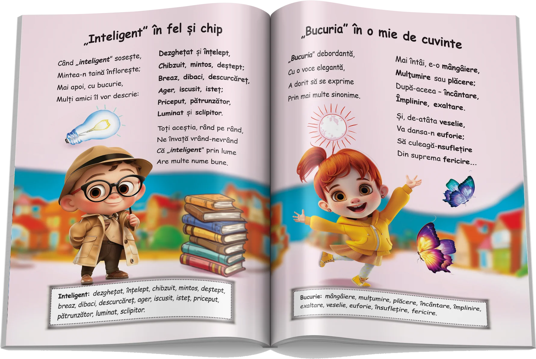 Pagină interioară din Setul Dezvoltarea Limbajului