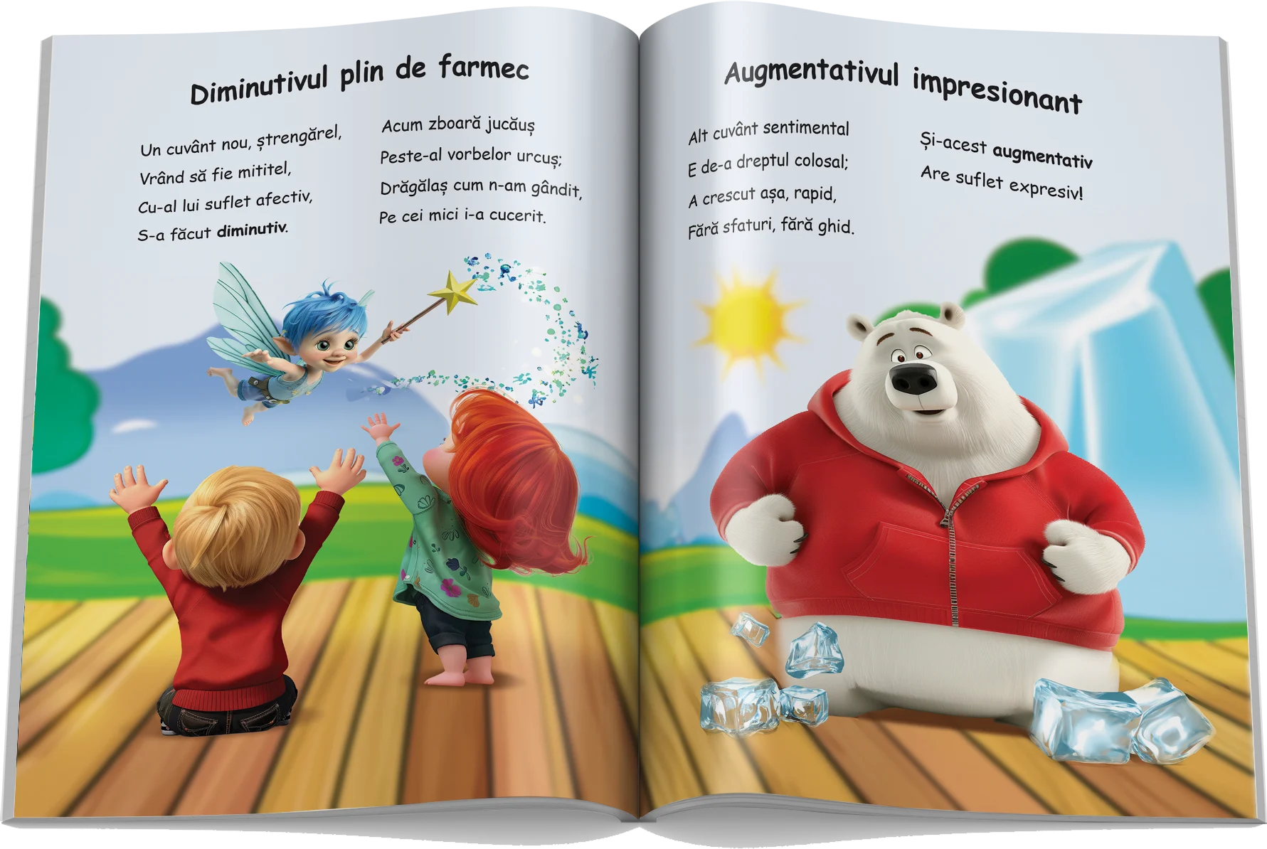 Pagină interioară din Setul Dezvoltarea Limbajului