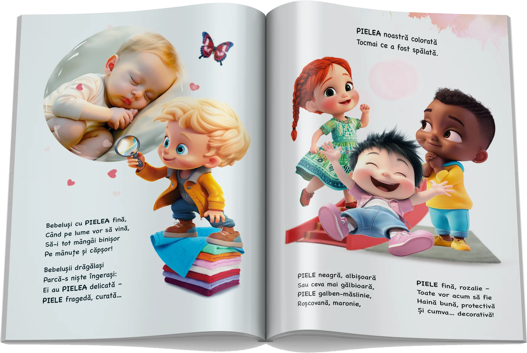 Pagină interioară din Setul Corpul Uman