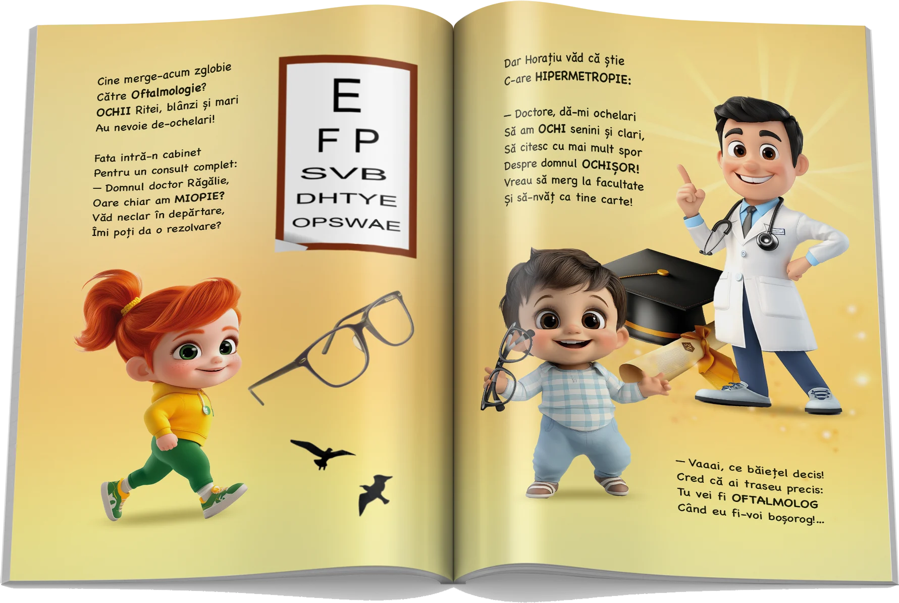 Pagină interioară din Setul Corpul Uman