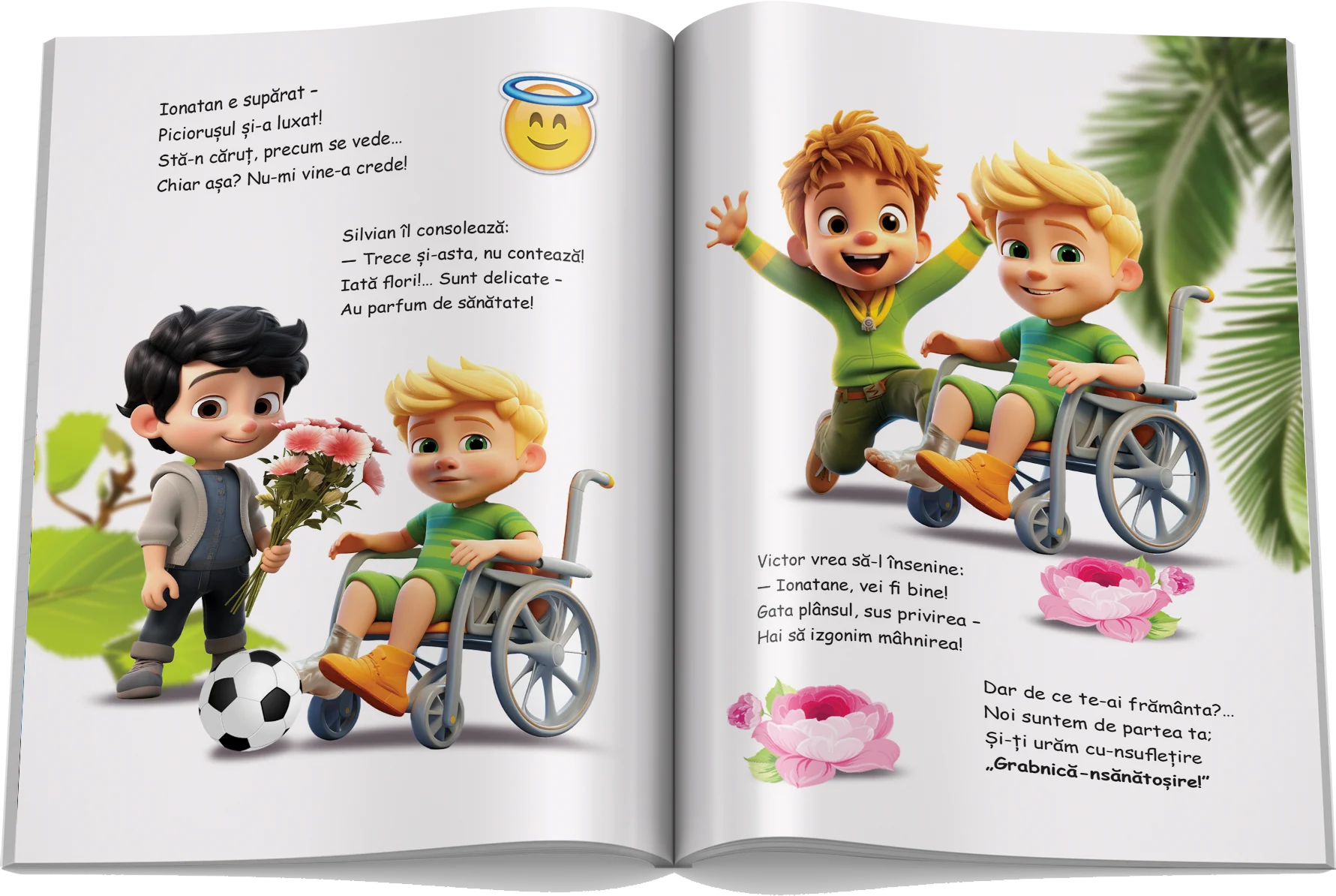 Pagină interioară din Setul Bune Maniere