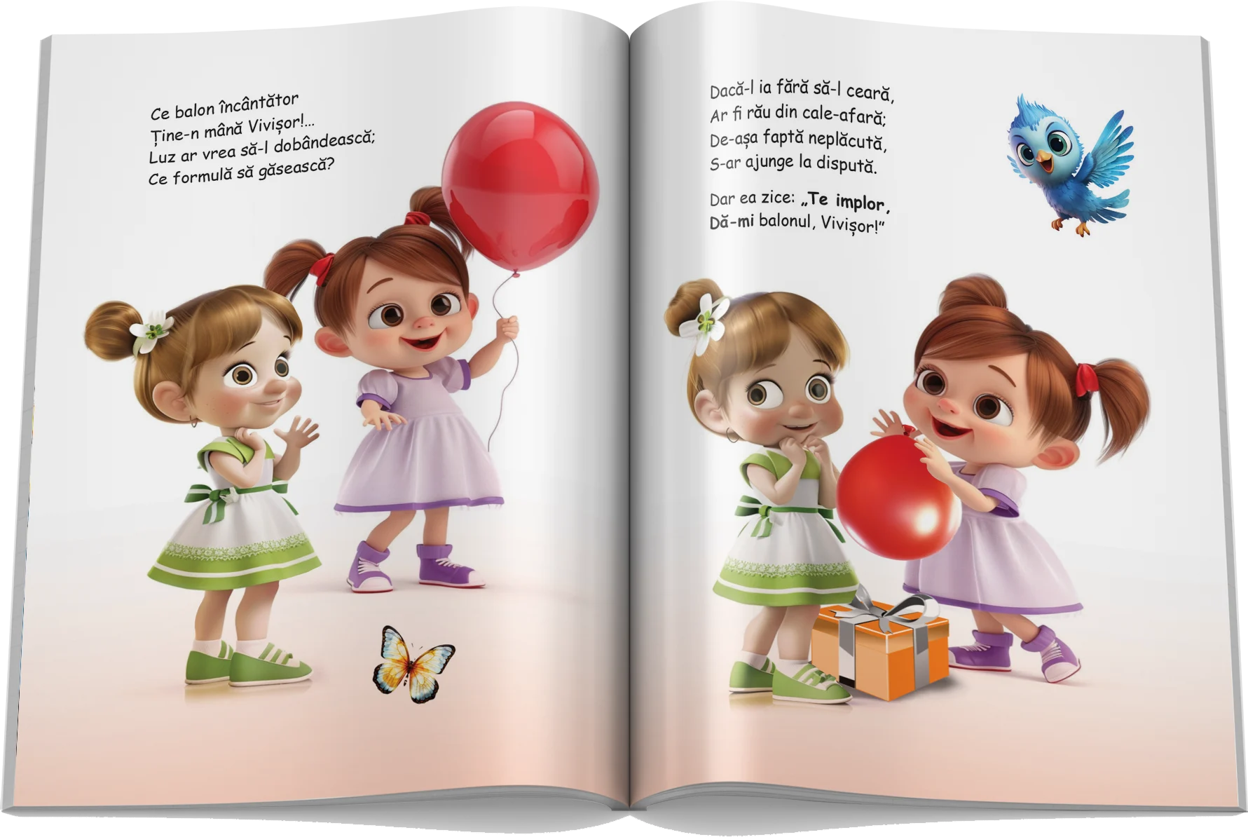 Pagină interioară din Setul Bune Maniere