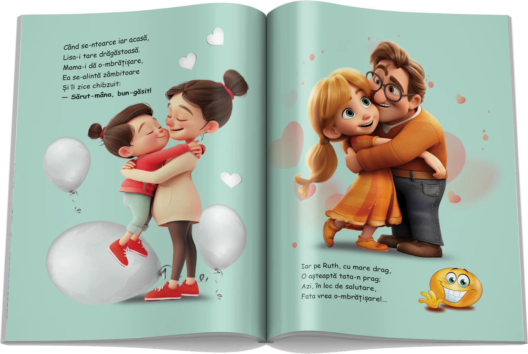 Pagină interioară din Setul Bune Maniere