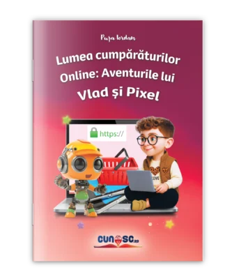 Lumea cumpărăturilor online: Aventurile lui Vlad și Pixel