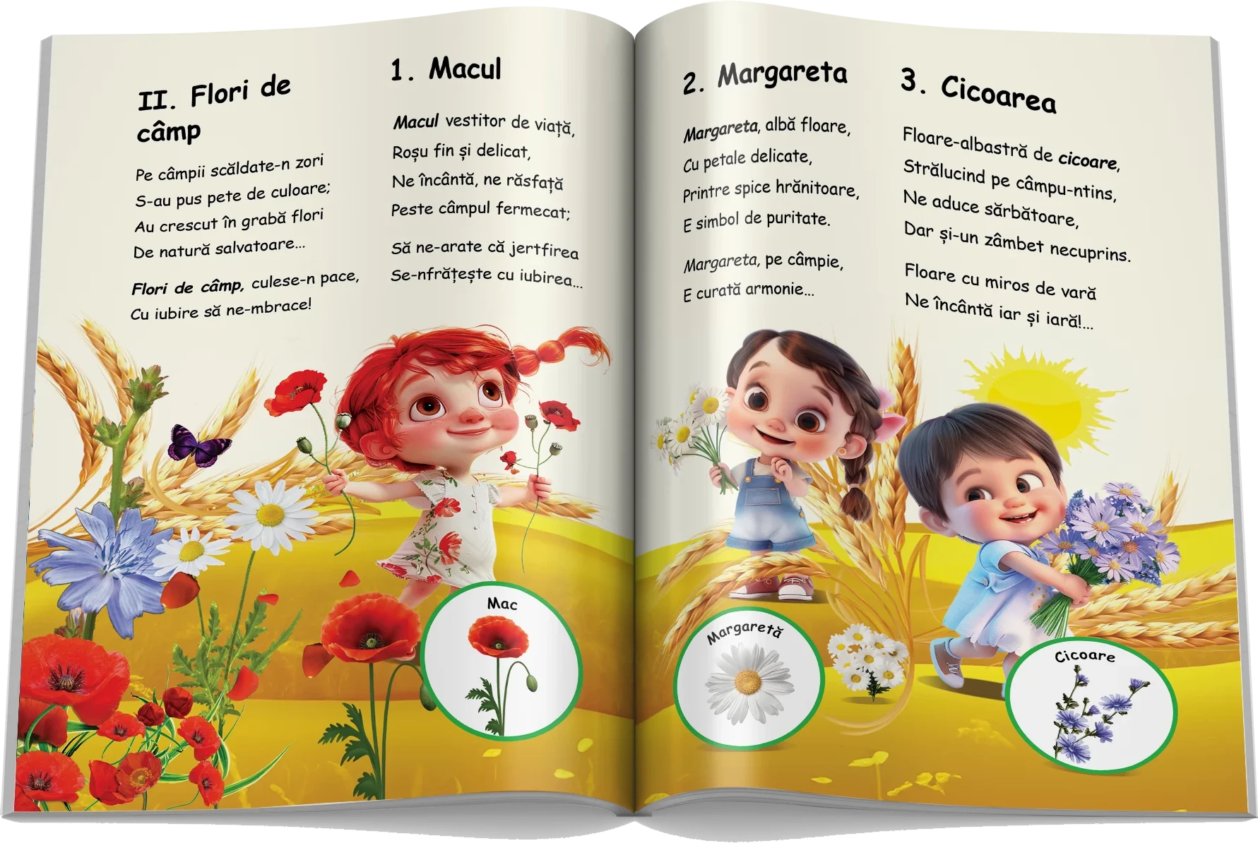 Pagină interioară din Setul ABC-ul Cunoașterii