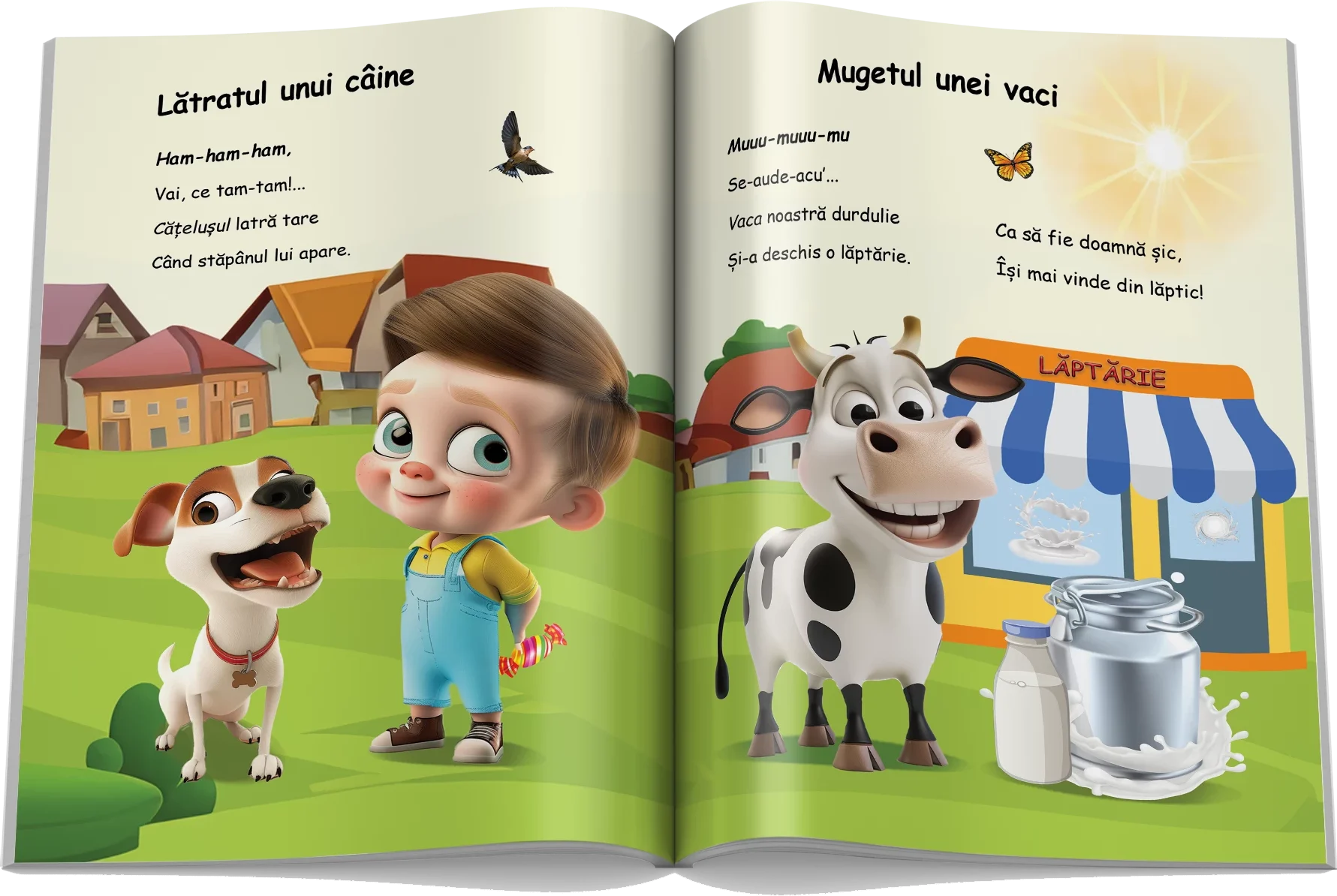 Pagină interioară din Setul ABC-ul Cunoașterii