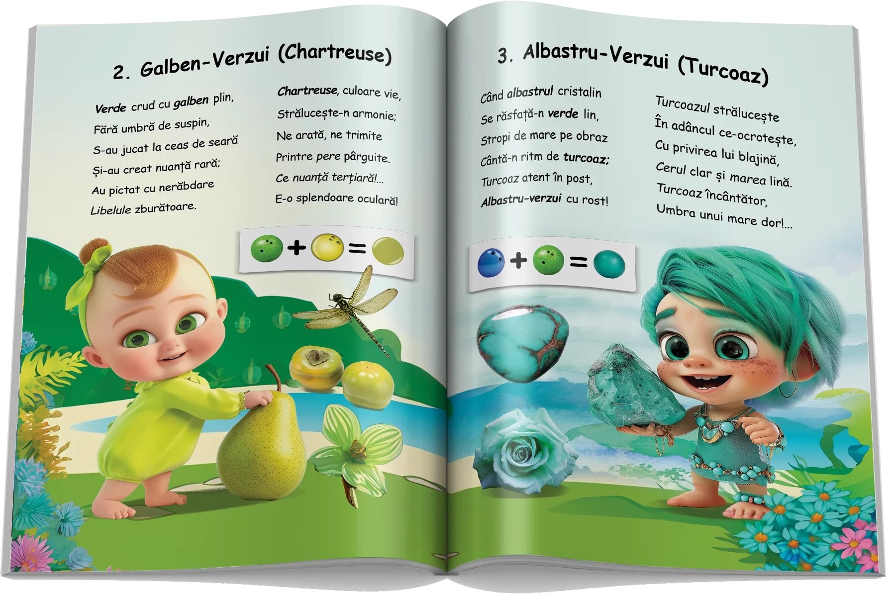 Pagină interioară din Setul ABC-ul Cunoașterii