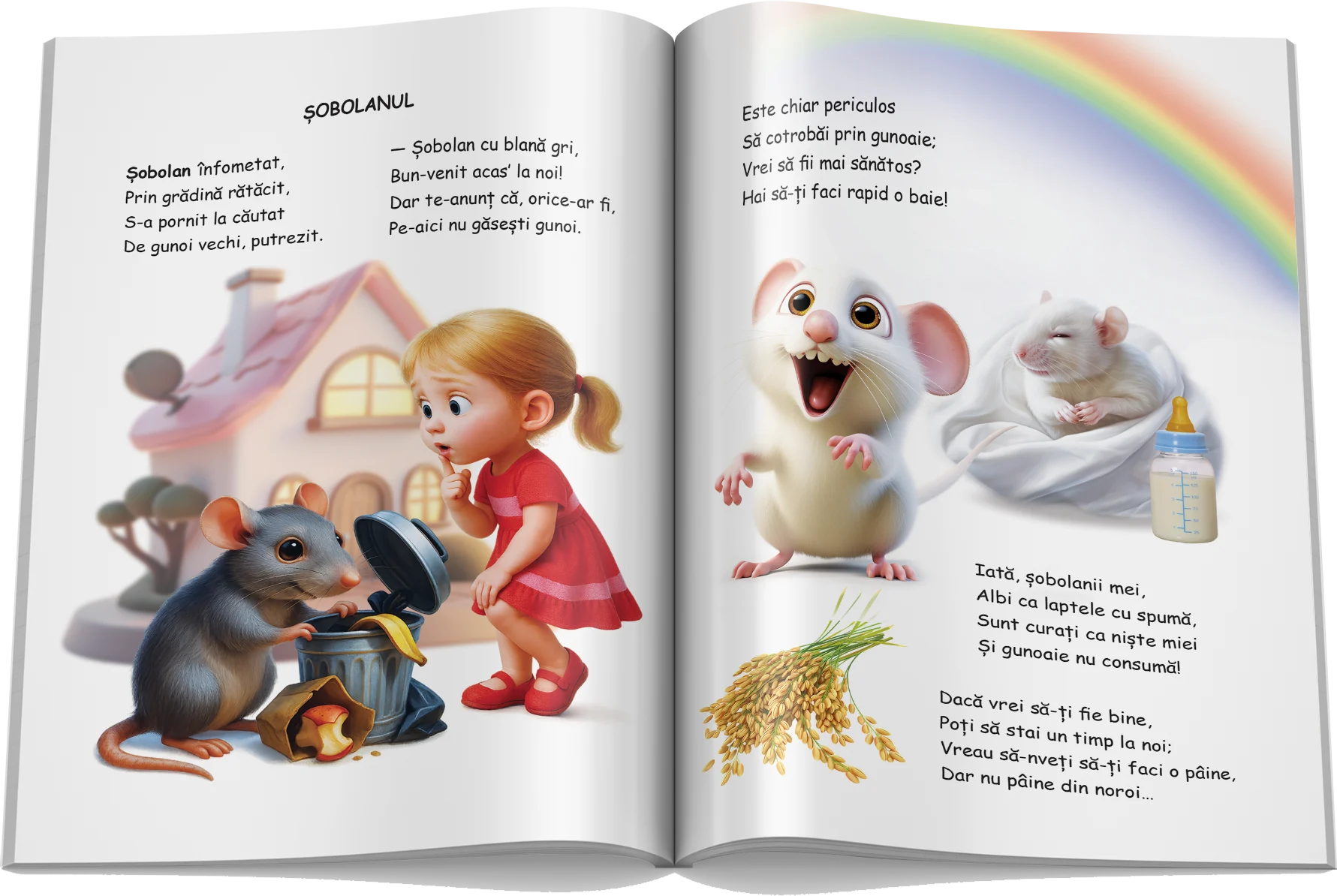 Pagină interioară din Setul Animale