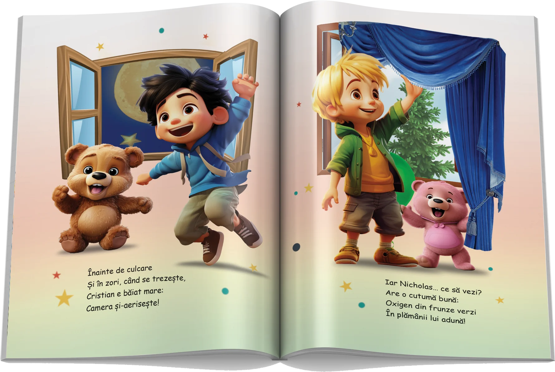 Pagină interioară din Setul Bune Maniere