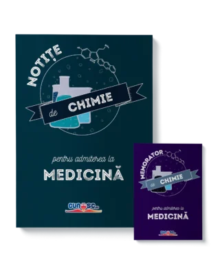 Setul Teorie de Chimie pentru Admiterea la Medicină — copertă