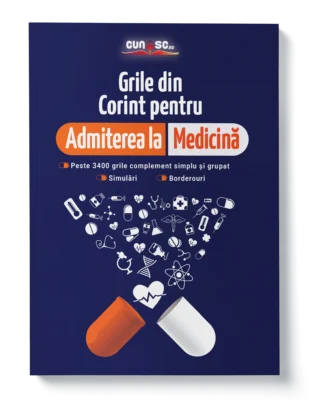 Grile pentru Admiterea la Medicină — copertă