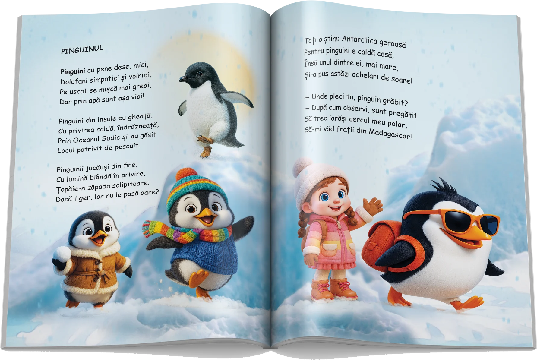 Pagină interioară din Setul Animale