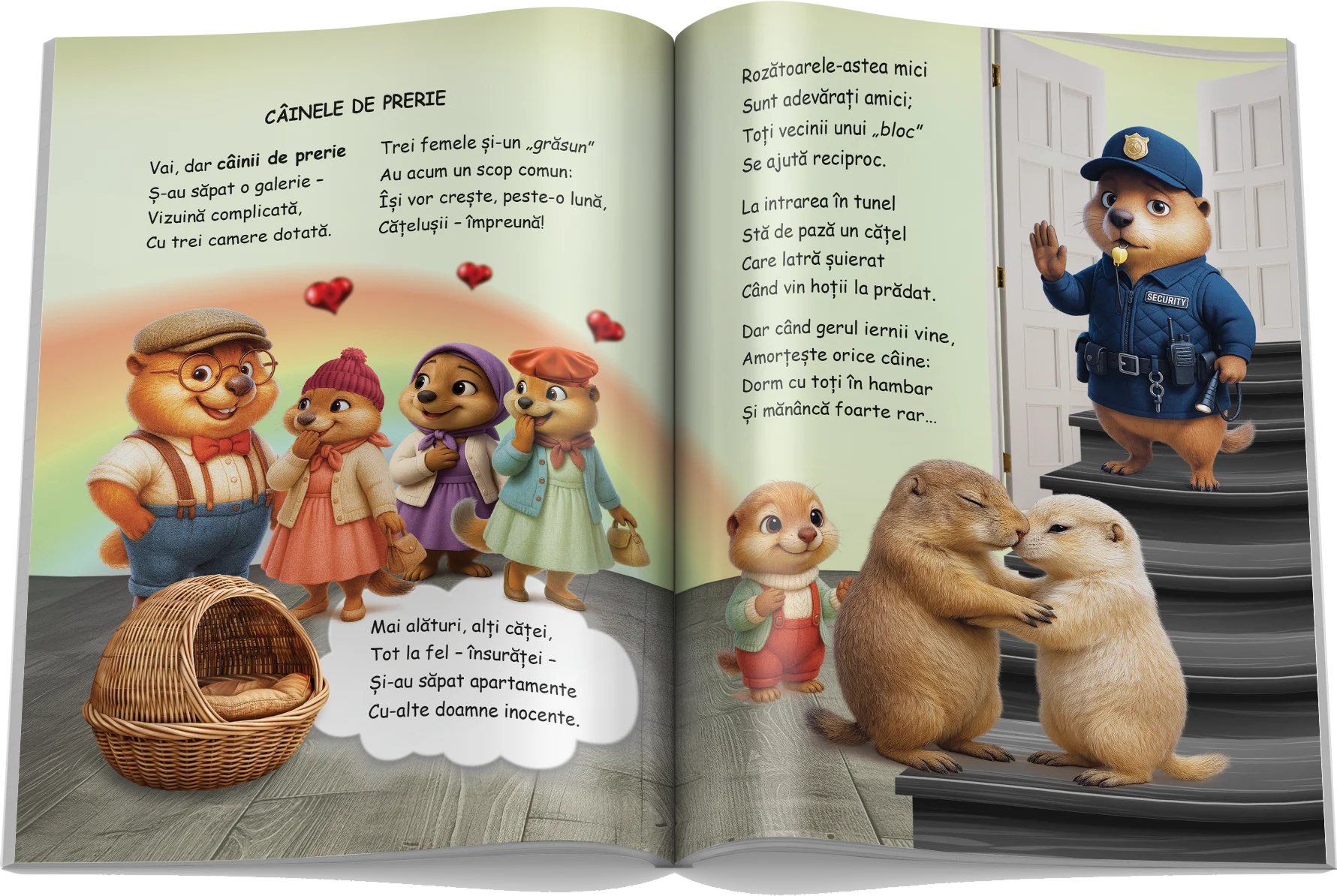 Pagină interioară din Setul Animale