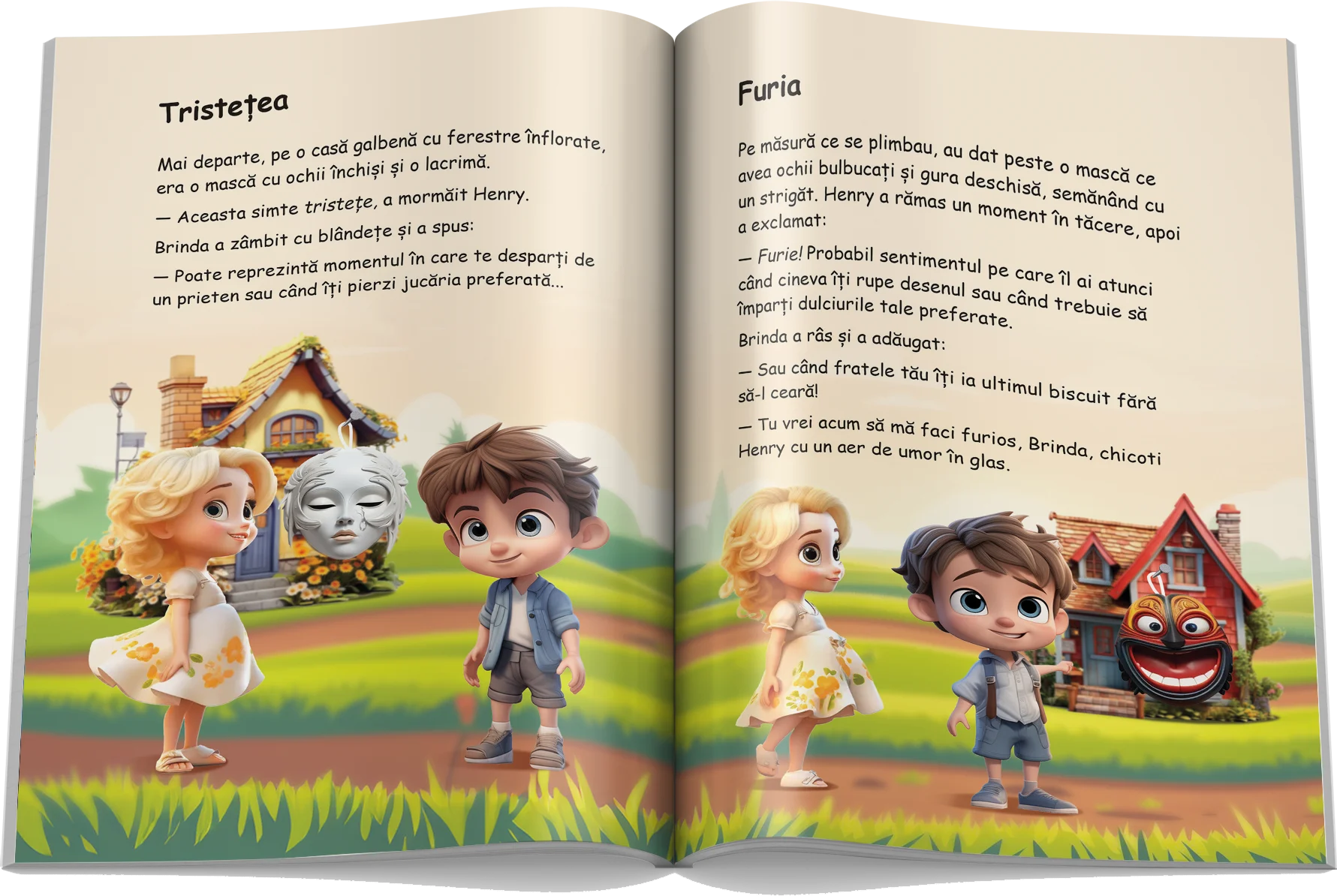 Pagină interioară din Setul Inteligența Emoțională