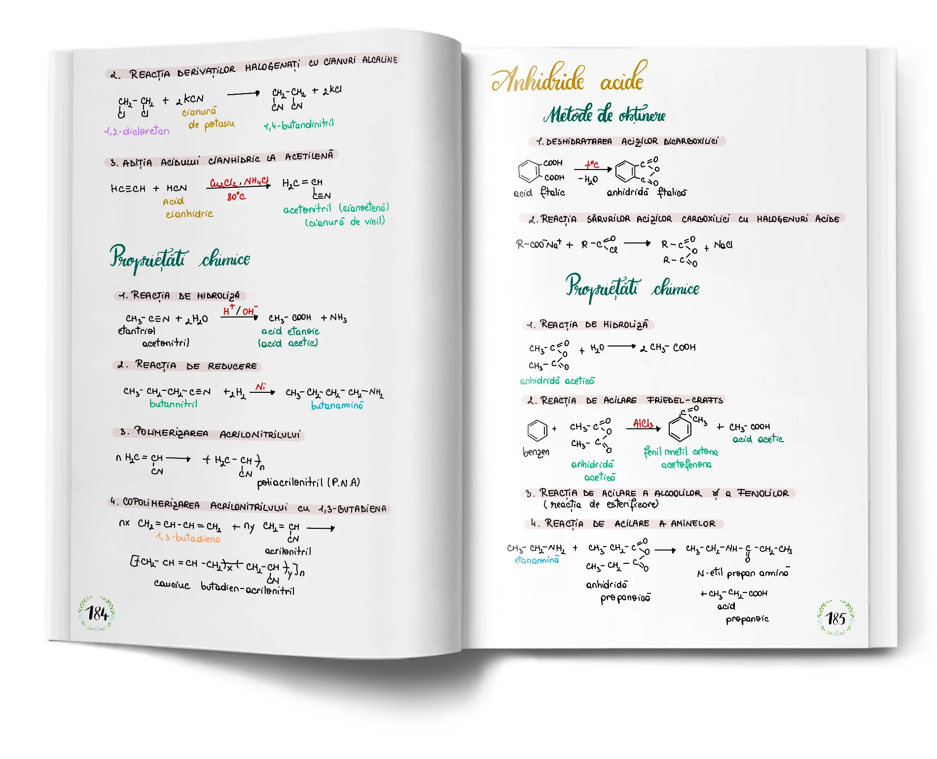 Pagină interioară din Setul Teorie de Chimie pentru Admiterea la Medicină