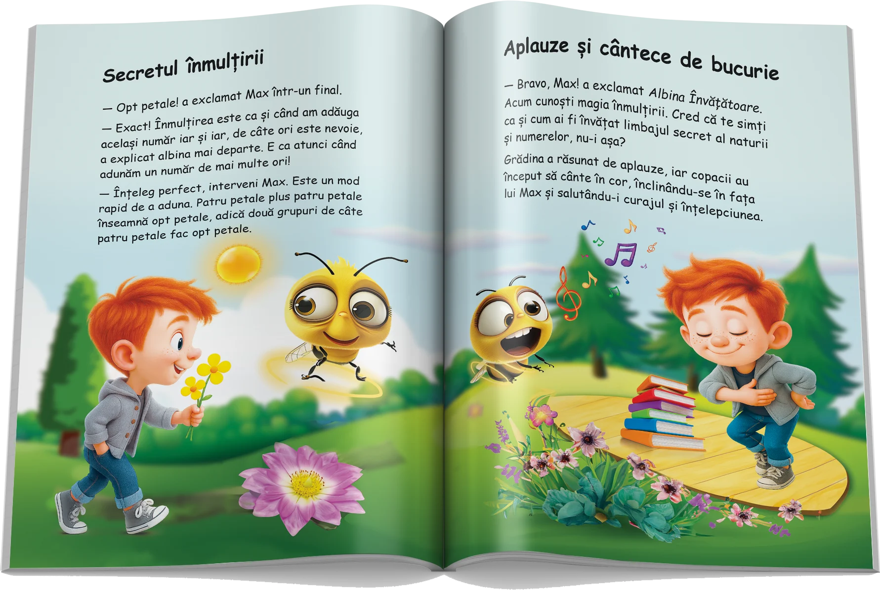 Pagină interioară din Setul Matematică