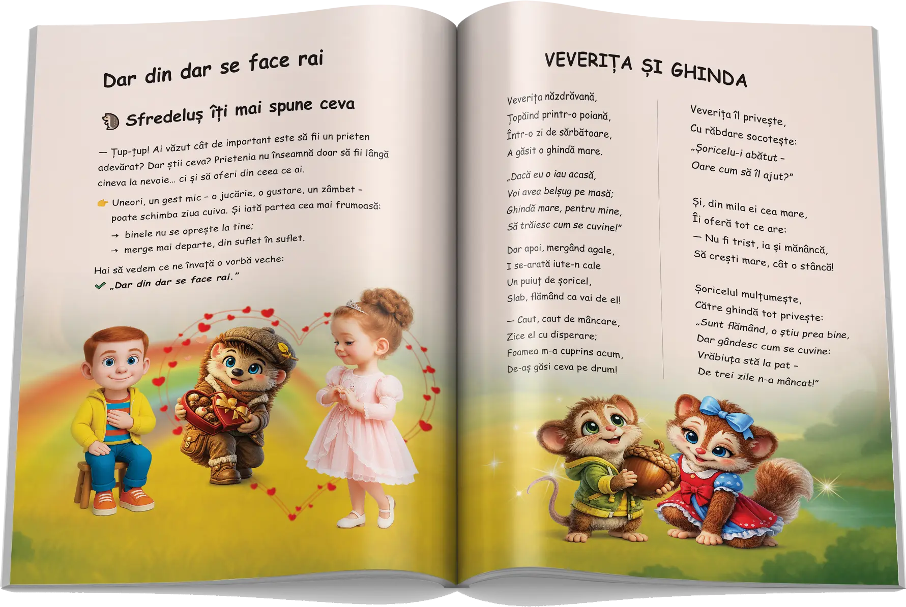 Pagină interioară din Fabule înțelepte