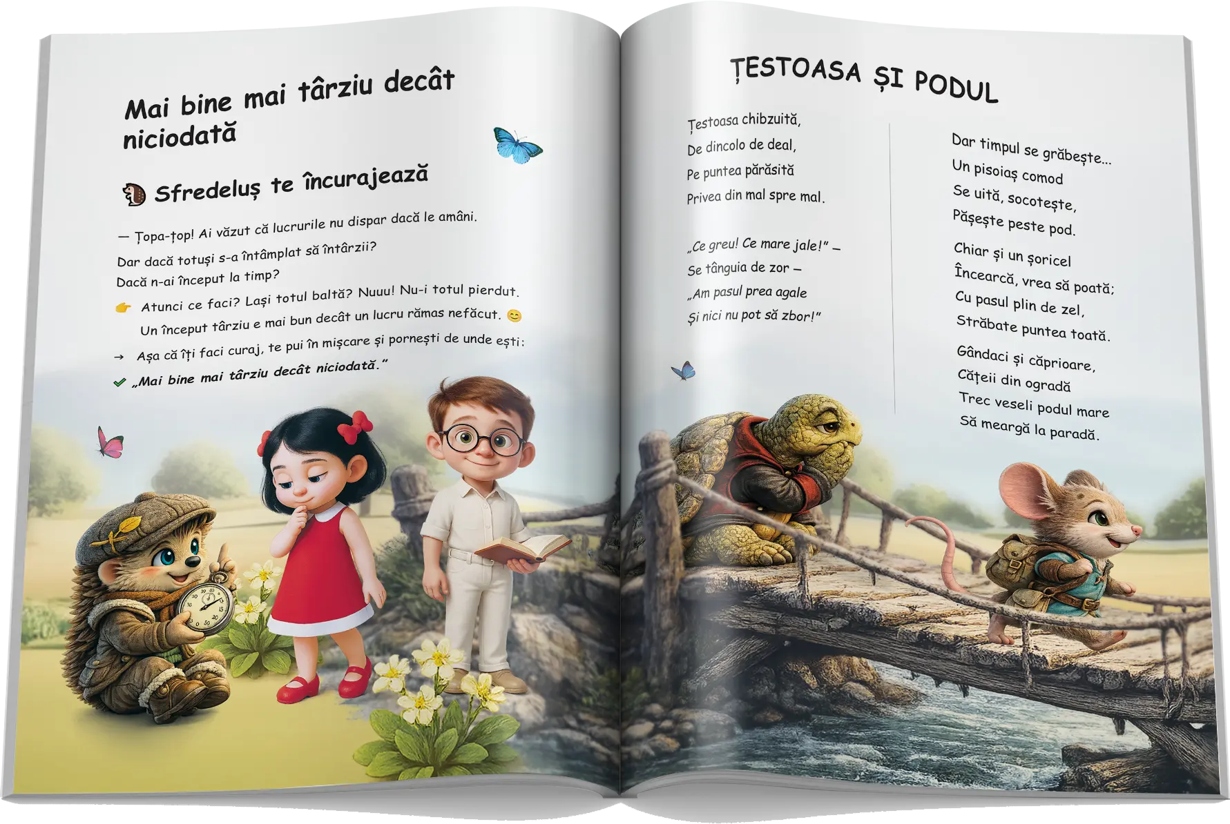 Pagină interioară din Fabule înțelepte