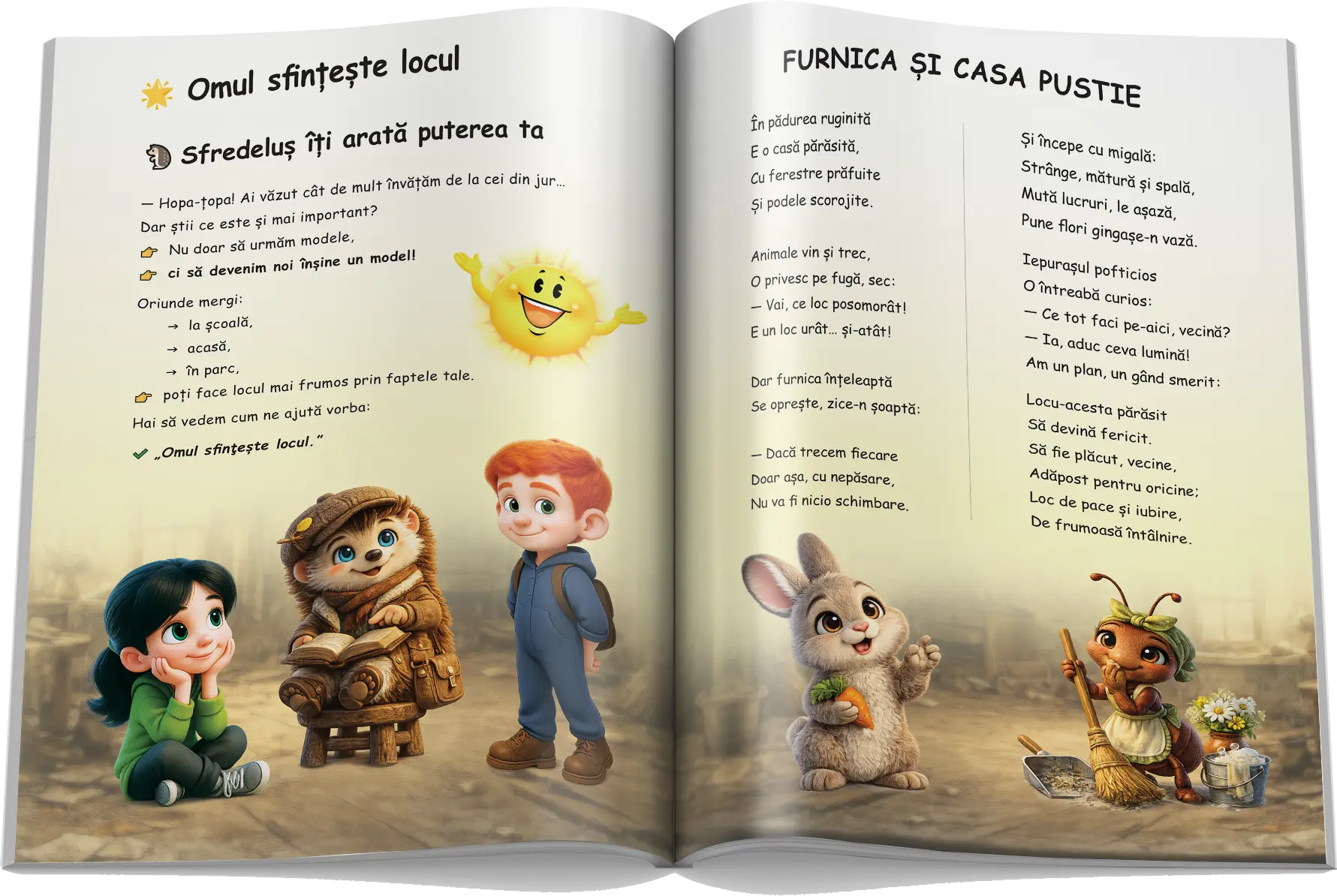 Pagină interioară din Fabule înțelepte